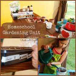 Homeschool Gardening Unit from Starts At Eight