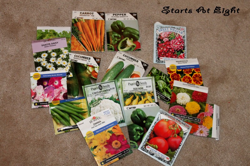 Homeschool Gardening Seeds