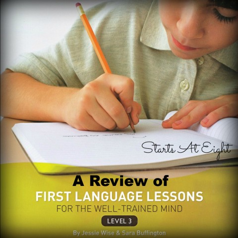 Review of First Language Lessons from Starts At Eight