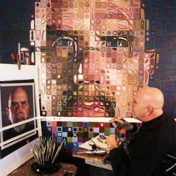 Chuck Close Portraits from Starts At Eight