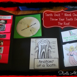 Teeth Unit ~ Week 1 ~ Throw Your Tooth on the Roof
