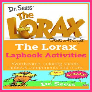 The Lorax Lapbook Activities from Starts At Eight