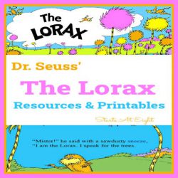 Dr. Seuss' The Lorax Resources & Printables from Starts At Eight