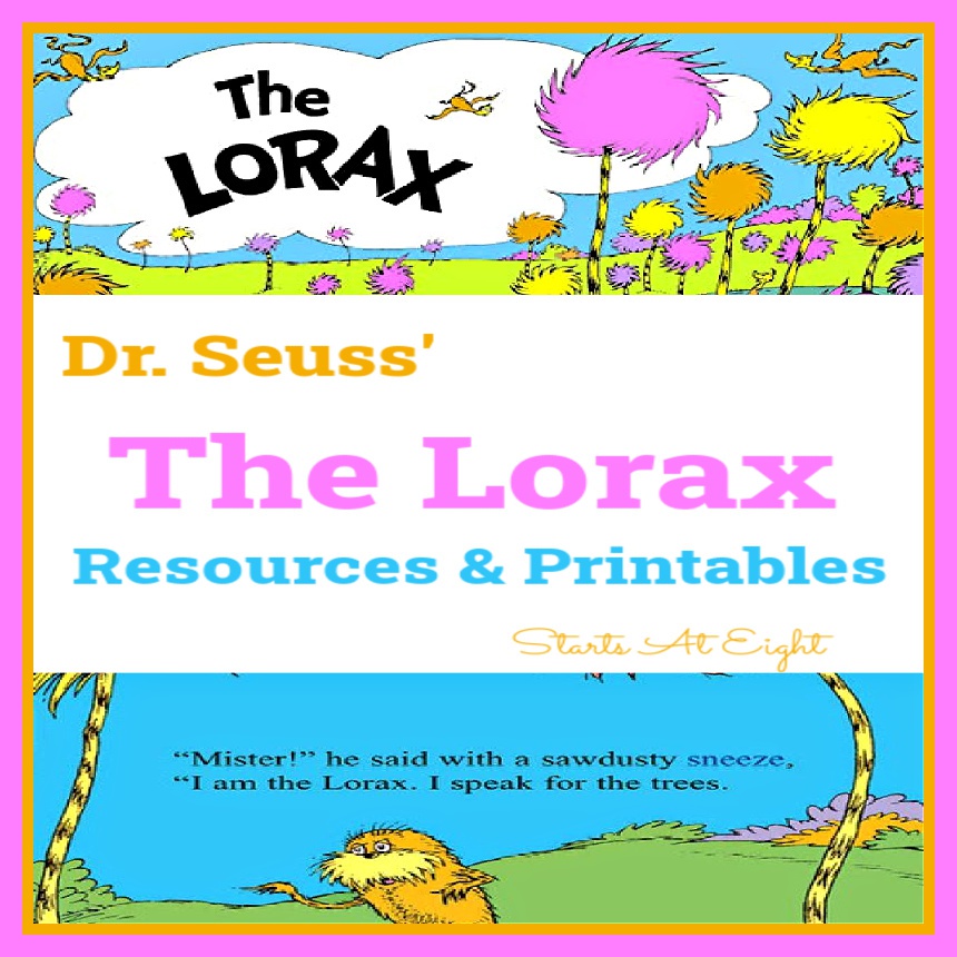 Dr. Seuss’ The Lorax Resources & Printables