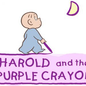 Harold and the Purple Crayon Unit Study ~ Discussion Questions & Activities from Starts At Eight