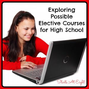Exploring Possible Elective Courses for High School from Starts At Eight