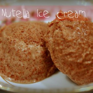 Nutella Ice Cream Recipe