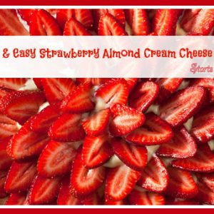 Strawberry Almond Cream Cheese Tart