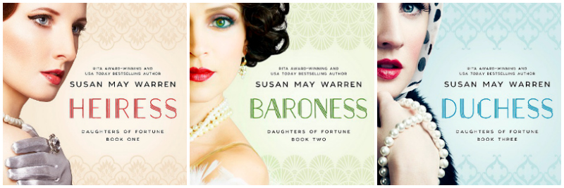 A book review of The Daughters of Fortune trilogy by Susan May Warren