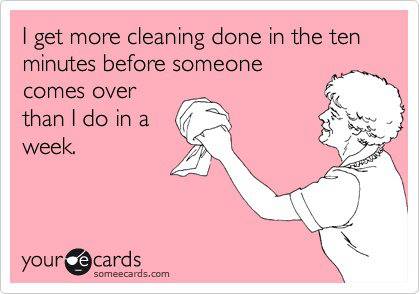 10 Minute Cleaning