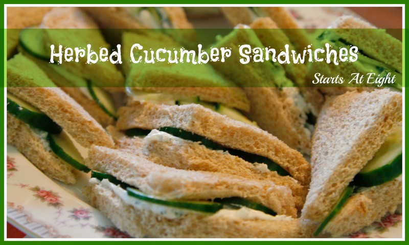 Herbed Cucumber Sandwiches