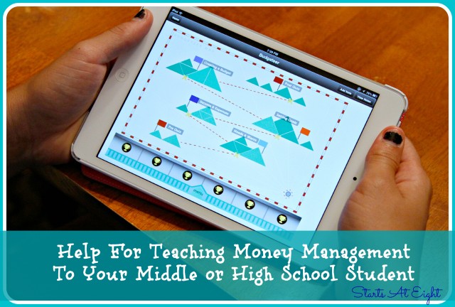Help For Teaching Money Management To Your Middle or High School Student