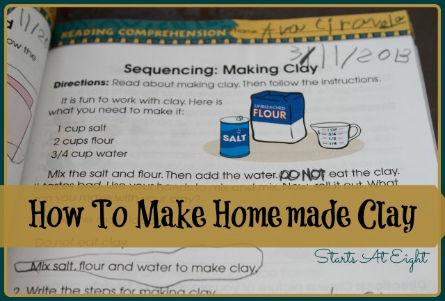 How To Make Homemade Clay Clay Creations StartsAtEight