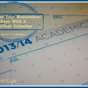 Organize Your Homeschool Days With A NeuYear Calendar