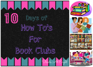 10 Days of How To's For Book Clubs