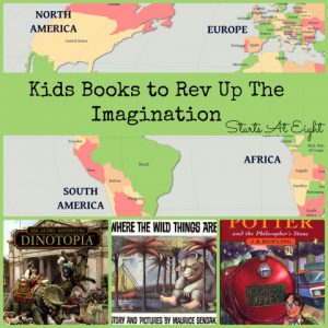 Kids Books to Rev Up The Imagination from StartsAtEight
