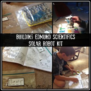 Building Edmund Scientifics Solar Robot Kit from Starts At Eight