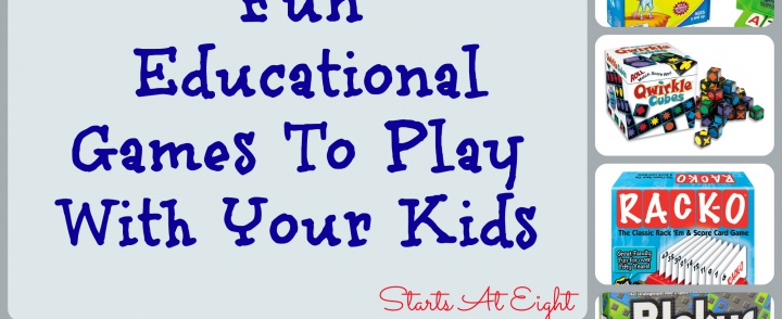 20 Fun Educational Games To Play With Your Kids