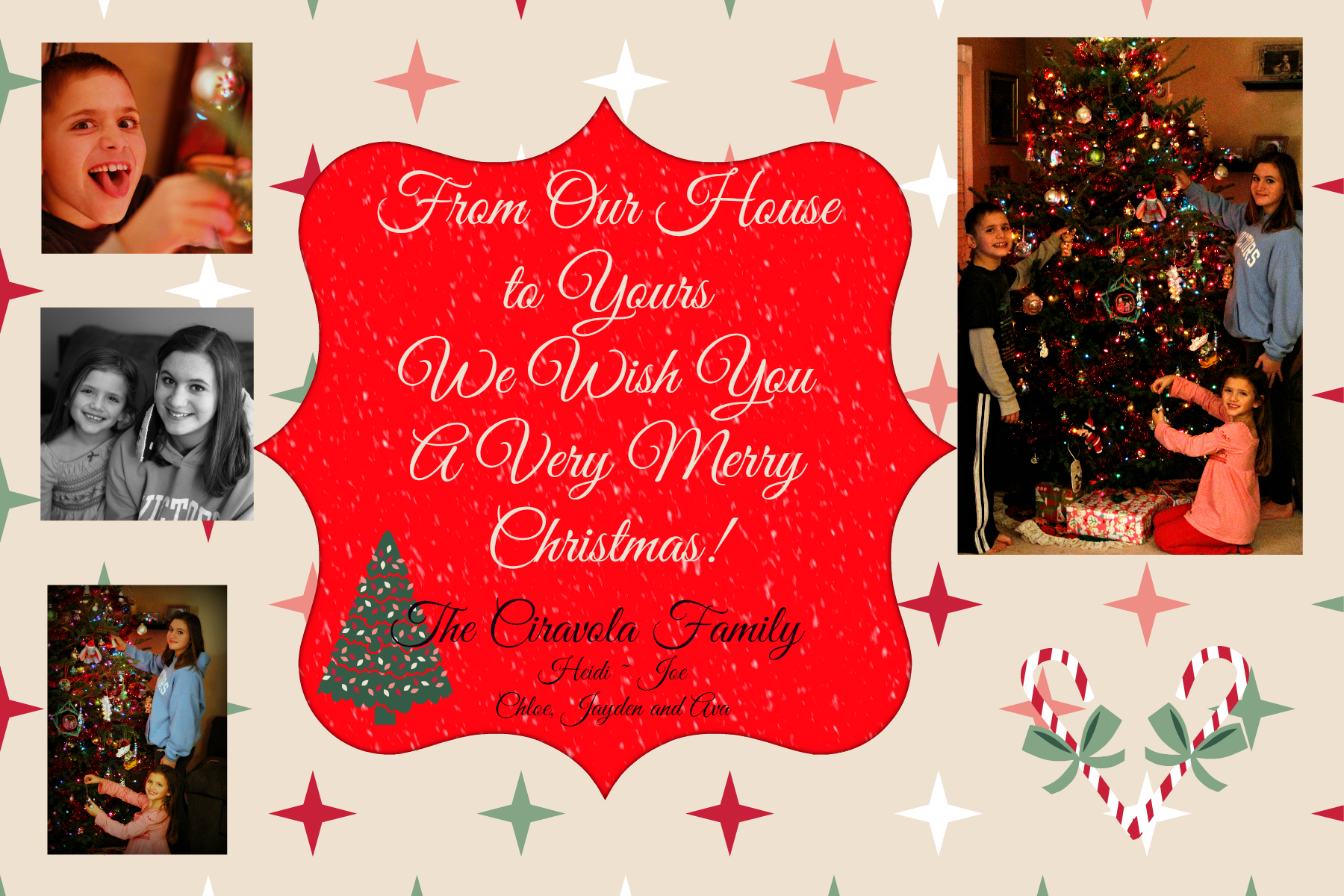 2013 Merry Christmas Card from Starts At Eight