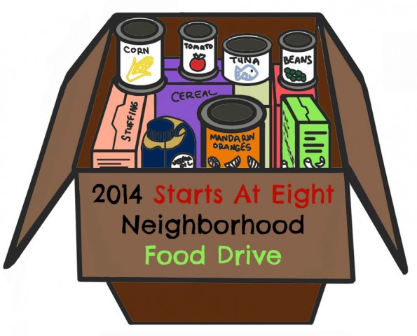 014 Starts At Eight Neighborhood Food Drive