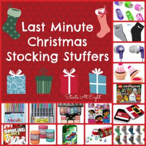 Last Minute Christmas Stocking Stuffers from Starts At Eight
