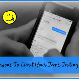 5 Reasons To Limit Your Teens Texting Time from Starts At Eight