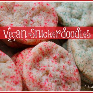 Vegan Snickerdoodles from Starts At Eight