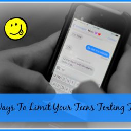 5 Ways To Limit Your Teens Texting Time from Starts At Eight