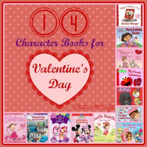 14 Character Books for Valentine's Day from Starts At Eight