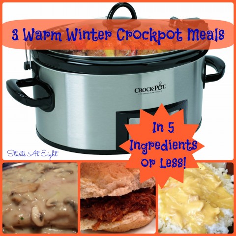 3 Warm Winter Crockpot Meals from Starts At Eight