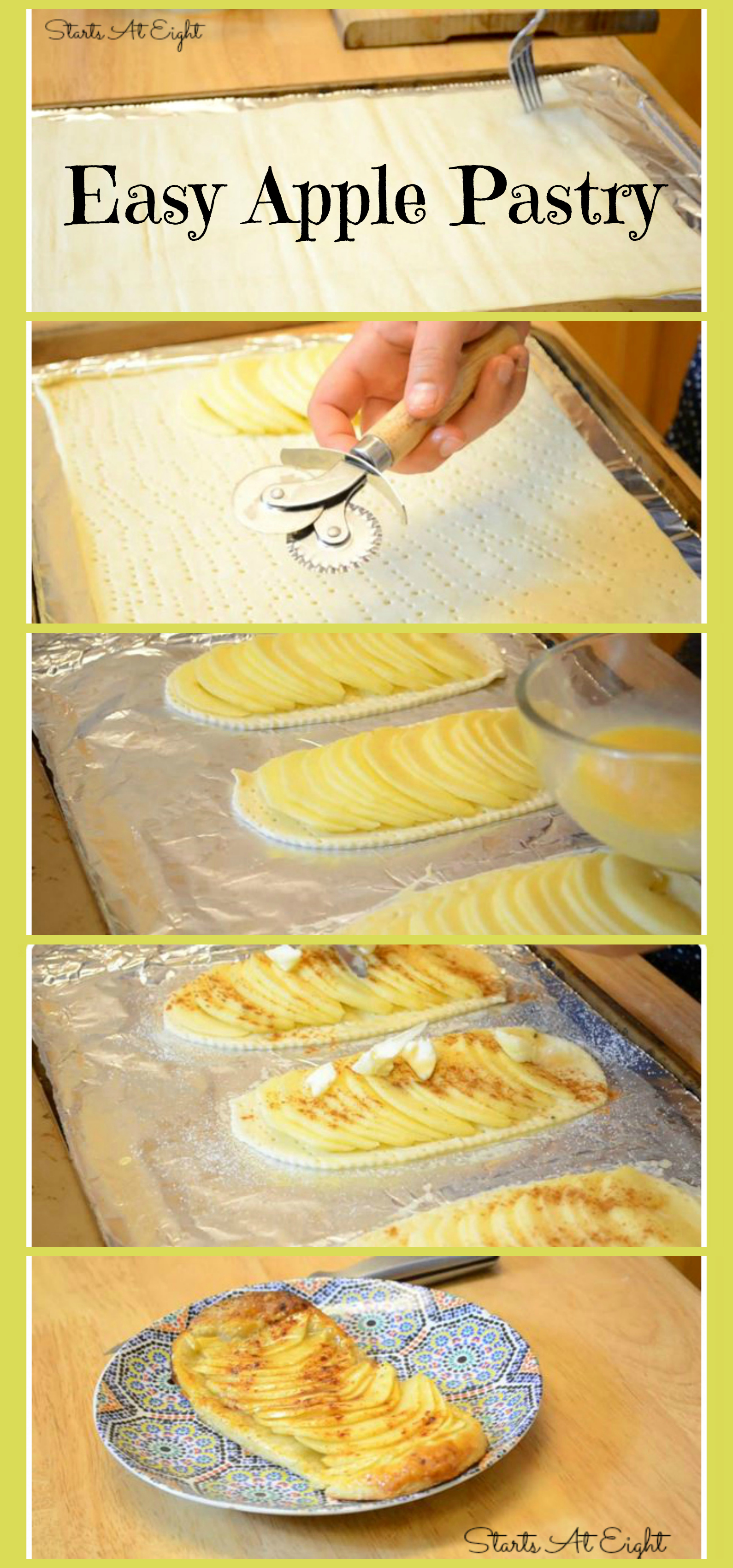 Easy Apple Pastry from Starts At Eight