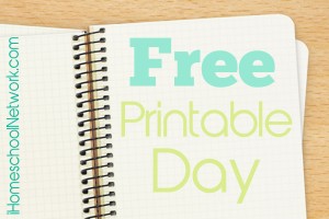 iHomeschool Network's Free Printable Day