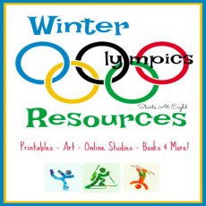 The Winter Olympics is a great opportunity to include various subjects together. Here are Winter Olympics art projects, unit studies, books, printables and other Winter Olympic resources from Starts At Eight.