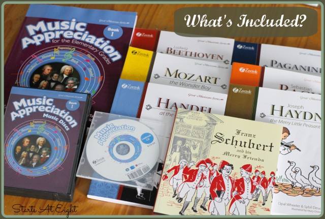 Zeezok Music Appreciation Curriculum What's Included from Starts At Eight