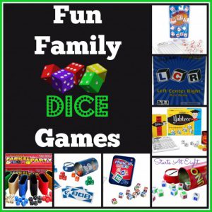 Fun Family Dice Games from Starts At Eight