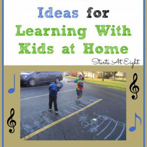 5 Creative Ideas for Learning With Kids at Home from Starts At Eight
