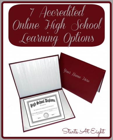 7 Accredited Online High School Learning Options from Starts At Eight