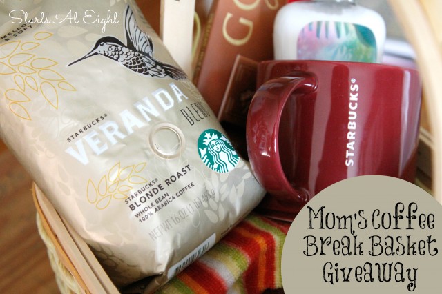 Coffee in Mom's Coffee Break Basket from Starts At Eight
