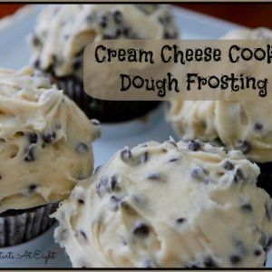 Cream Cheese Cookie Dough Frosting from Starts At Eight