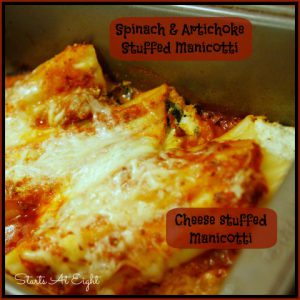 Favorite Manicotti Recipes from Starts At Eight