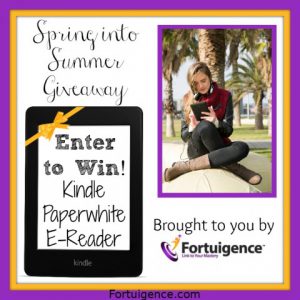 Spring Into Summer Kindle Paperwhite Giveaway from Starts At Eight