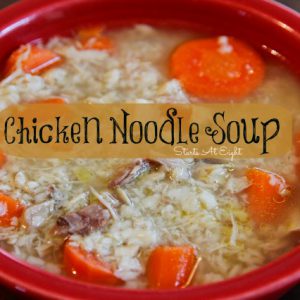 Chicken Noodle Soup from Starts At Eight