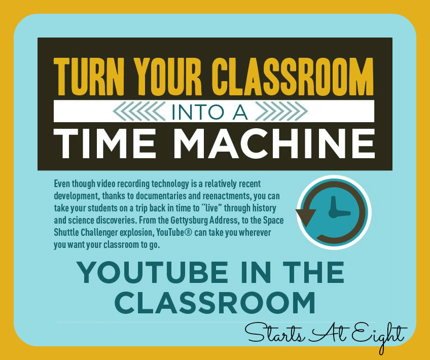 Turn Your Classroom Into A Time Machine from Starts At Eight