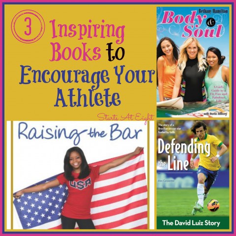 3 Inspiring Books to Encourage Your Athlete from Starts At Eight