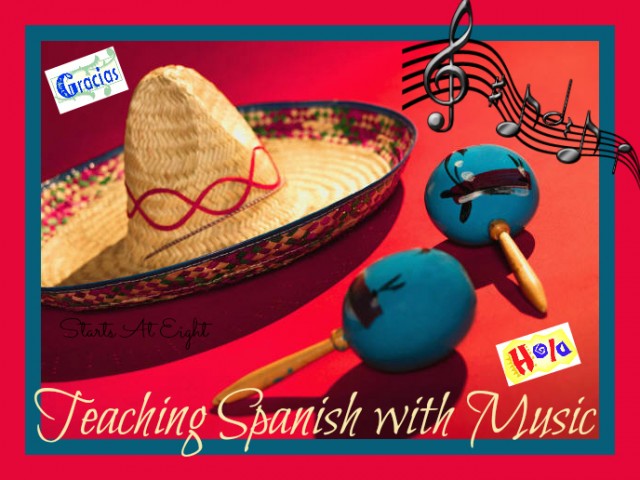 Teaching Spanish With Music from Starts At Eight