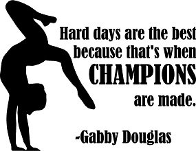 gabby douglas quote wall decal