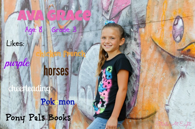 Not Back to School Photos 2014 - Ava Grace