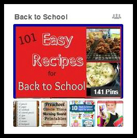 Back to School Pinterest Group Board