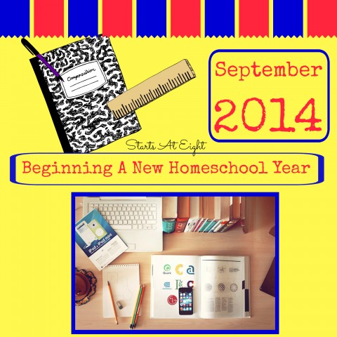Beginning A New Homeschool Year from Starts At Eight
