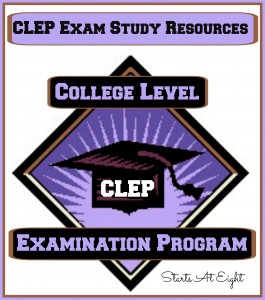CLEP Exam Study Resources from Starts At Eight